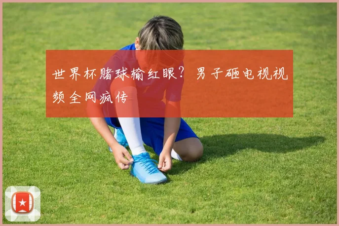 世界杯赌球输红眼?男子砸电视视频全网疯传