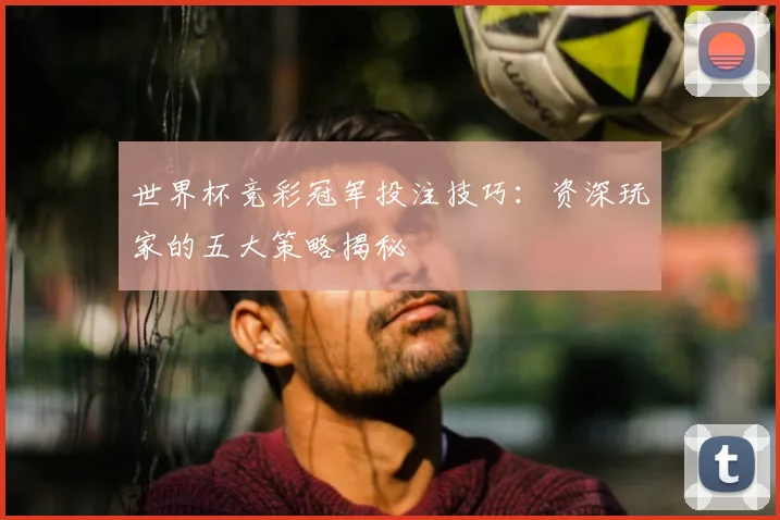 世界杯竞彩冠军投注技巧：资深玩家的五大策略揭秘